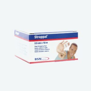 Bande adhésive - Rigide - Non élastique - 10 mètres - STRAPPAL