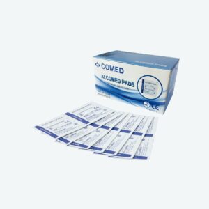 Tampons alcoolisés - Alcomed Pads - Boîte de 100 - COMED