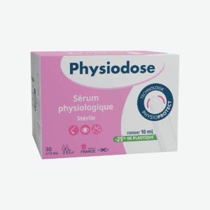 Sérum physiologique 10 ml - Stérile - Boîte de 30 - GILBERT